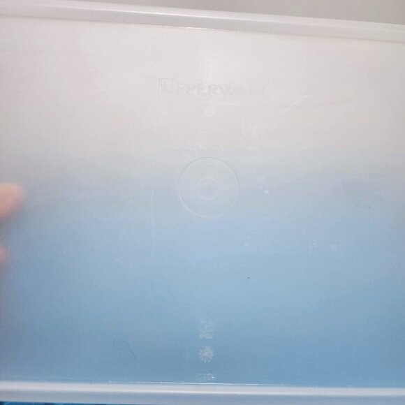 Tupperware Bacon Storage Deli Meat Keeper Cold Cuts Container 1292-8 Vintage - Picture 7 of 7